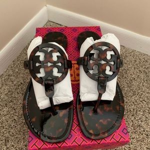 Tory Burch Tortoise Shell Miller NIB size 9